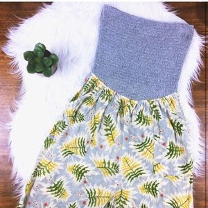 Anthropologie Pants - Anthropologie Lilka Gray Jungle Call Jumpsuit Anthropologie Pants - Anthropologie Lilka Gray Jungle Call Jumpsuit